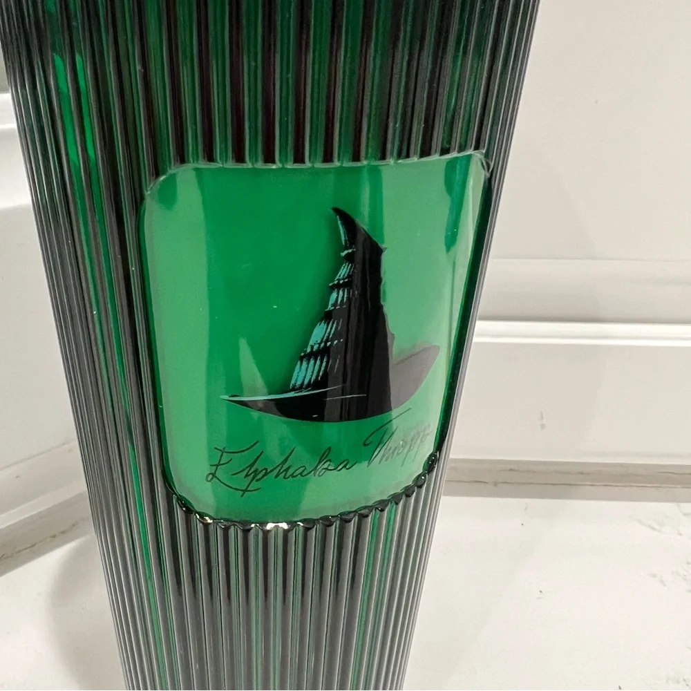 Starbucks Wicked | Elphaba Thropp 24oz Cold Cup with Broom Straw Topper